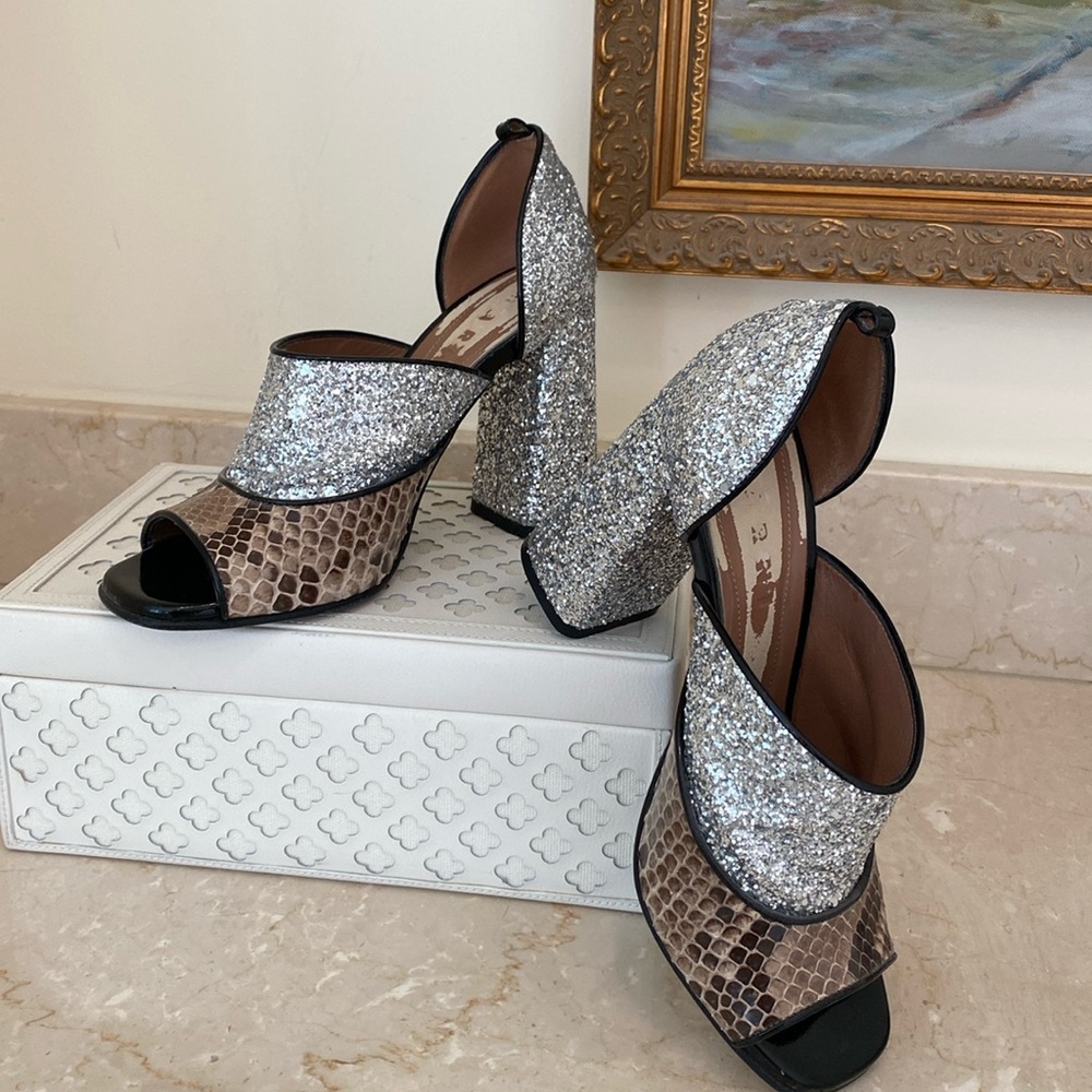 Marni Glitter Heels size 37
